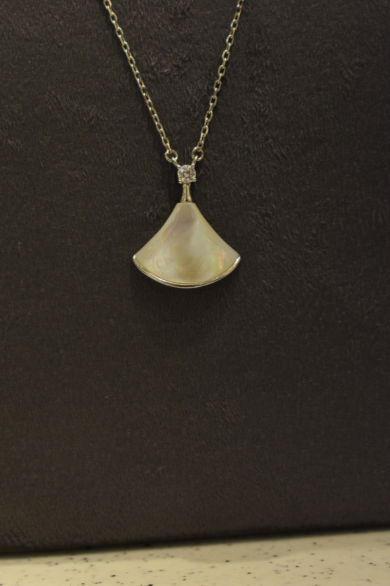silver necklace- SN18