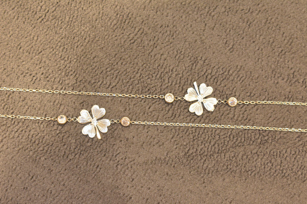 silver plain  anklets -SG1