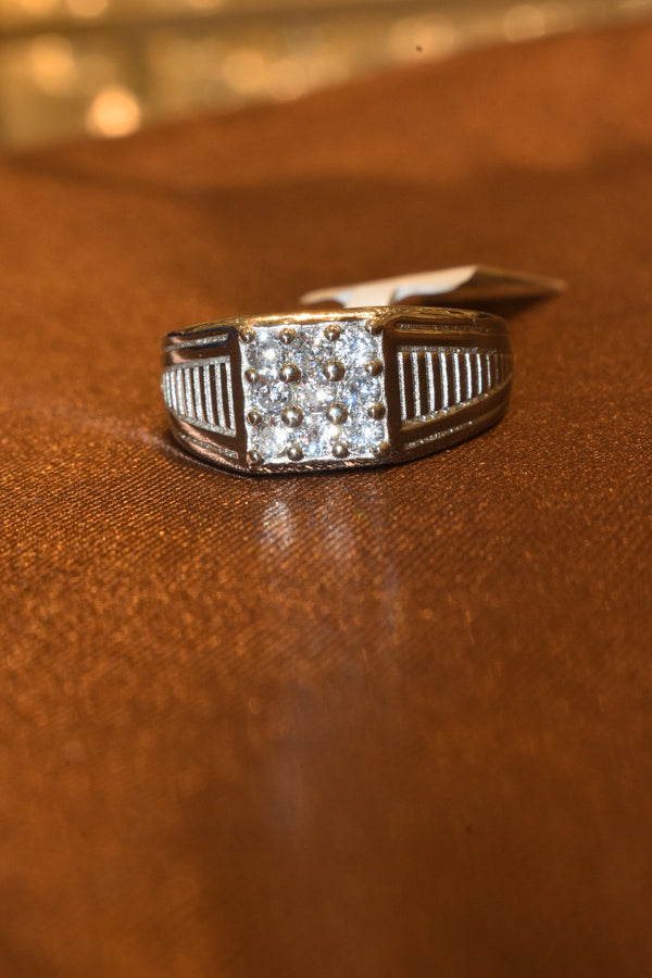 silver stone men ring.68-214