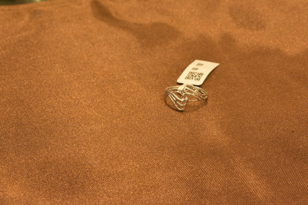 silver  fancy ladies ring-68-182