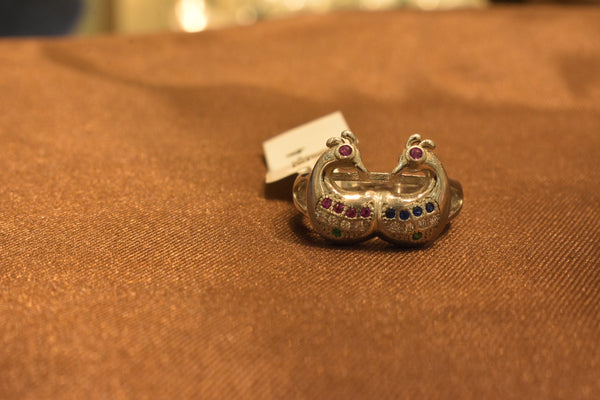 silver  fancy ladies ring-68-4