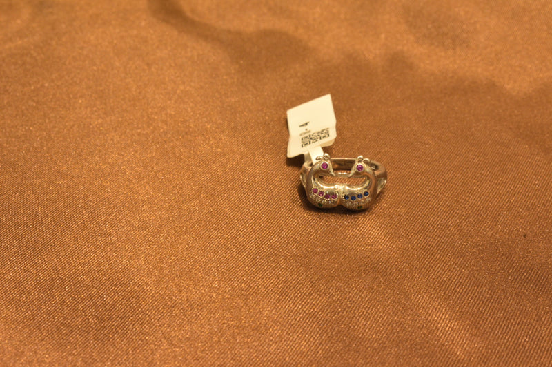 silver  fancy ladies ring-68-4