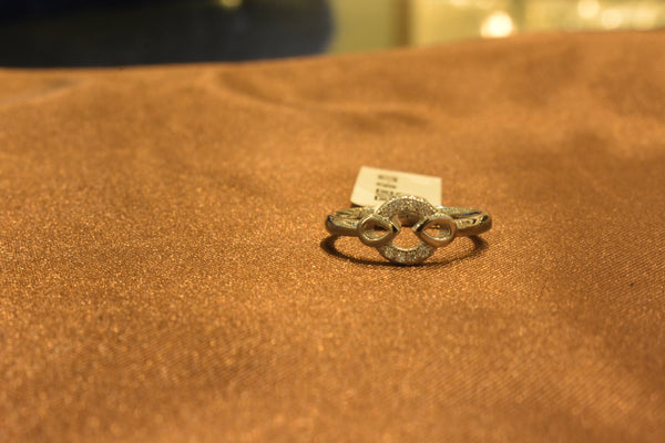 silver  fancy stone ladies ring-68-233