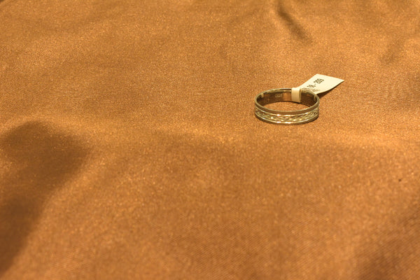 silver  fancy  plain  men"s ring-68-209