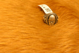 silver oxidised sai baba ring 68-49