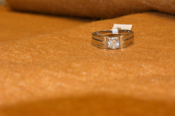 silver  fancy stone ring  men`s68-198