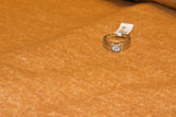 silver  fancy stone ring  men`s68-198
