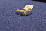 silver fancy  opal common  ring.68-19