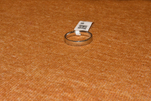 silver fancy plain men ring.68-94