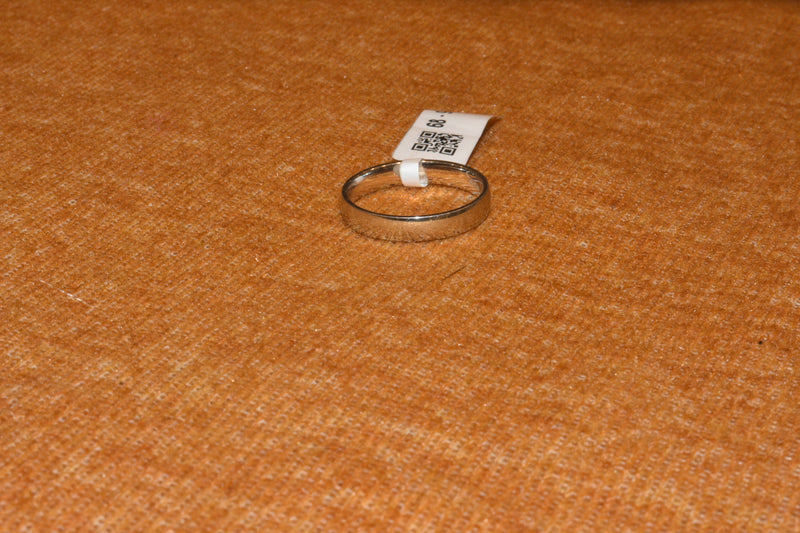 silver fancy plain men ring.68-94