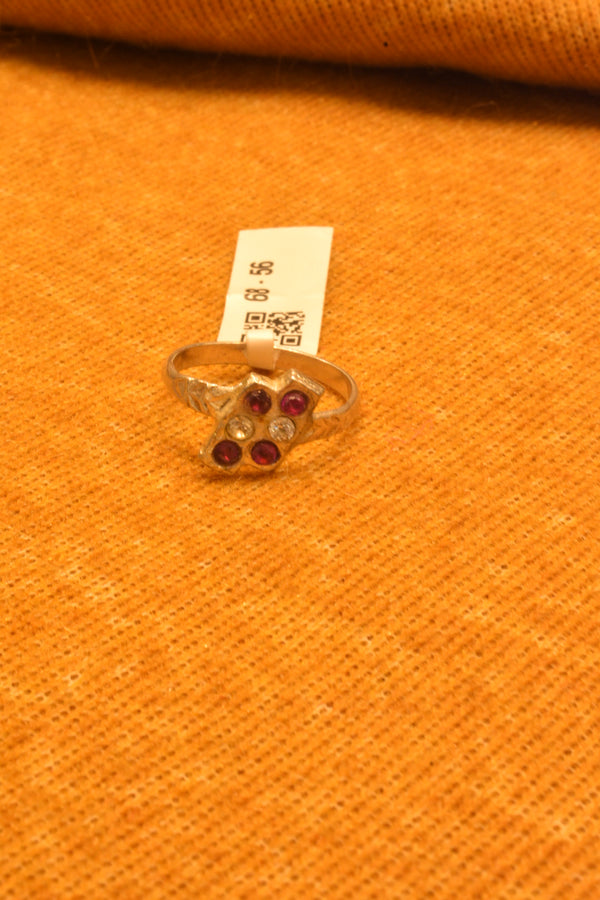 silver fancy stone  ladeis ring.68-56