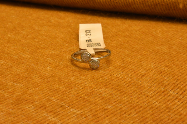 silver  fancy stone ladies ring 68-213