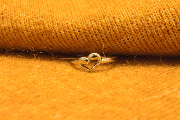 silver fancy baby girl ring.68-217