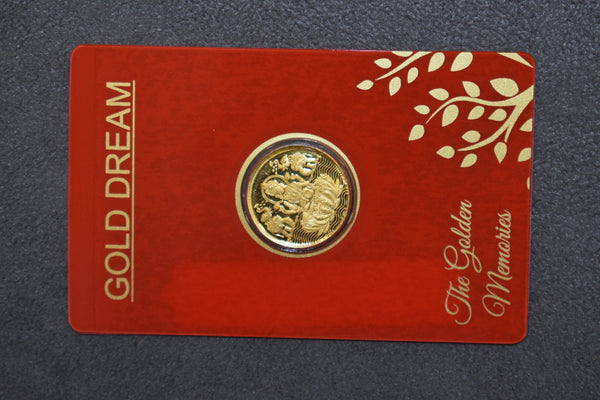 22kt 916k Gold Coin 8.000 GMs lakshmi with packaging