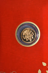 22kt 916k Gold Coin 0.500 GMs lakshmi with packaging