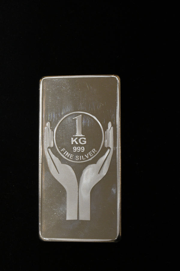 silver 999 coin 1000 gms Finely crafted