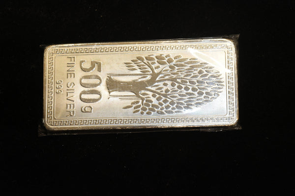 silver 999 coin 500 gms Finely crafted