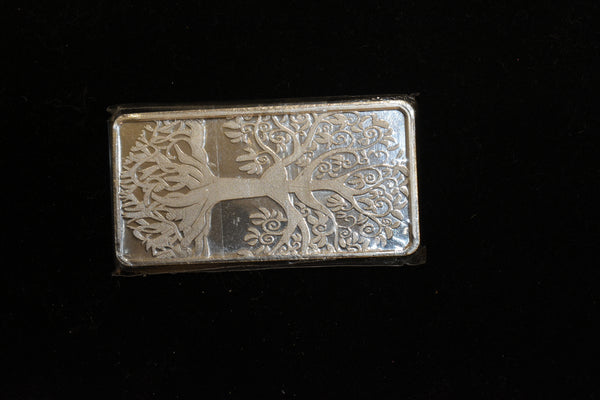 silver 999 coin 50  gms Finely crafted