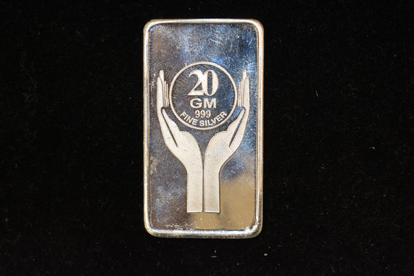 silver 999 coin 20 gms Finely crafted