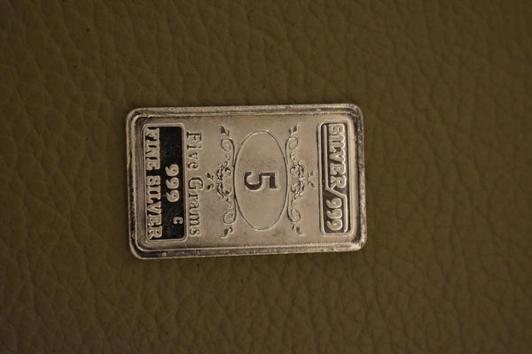 silver 999 coin 5.000gms Finely crafted