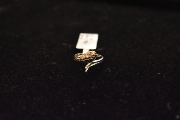 silver  fancy cocktail  ladie's ring-68-237