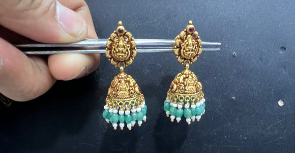 Eria Customised Antique Temple Earrings