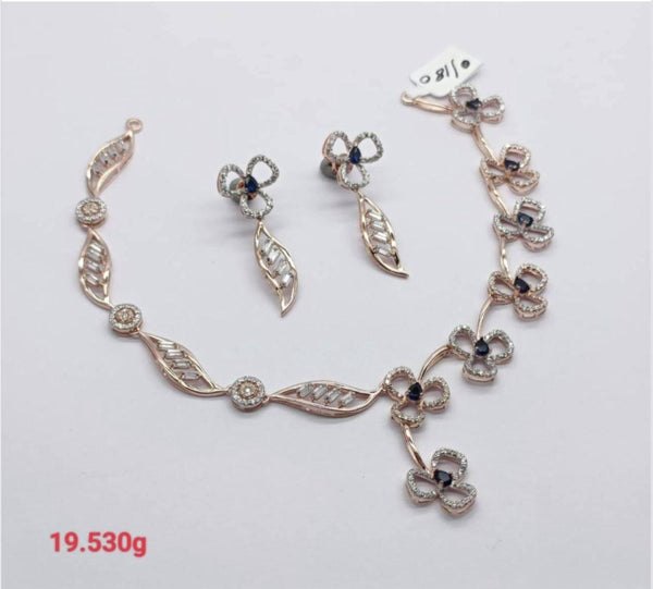 Eria Customised Rose gold necklace