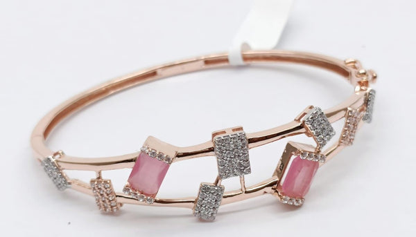Eria Customised Pink sapphire Gemstone Bracelet