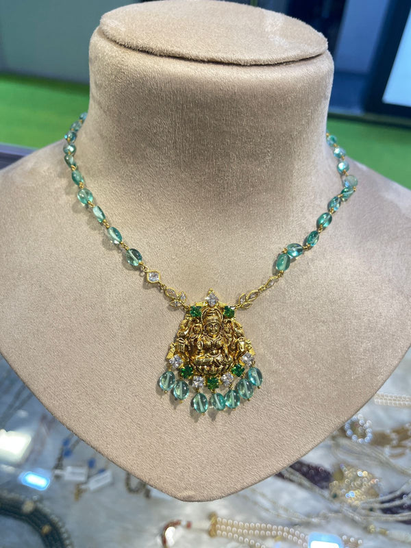 Eria Customised temple jewellery necklace