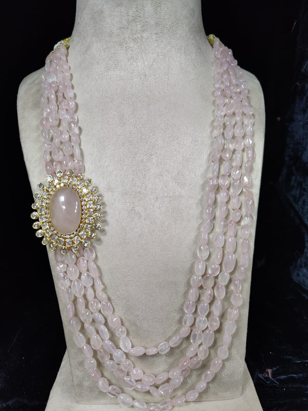 Eria Customised pink sapphire necklace