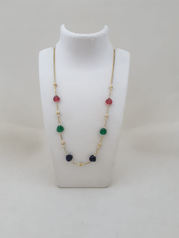 Eria Customised gemstone short chain