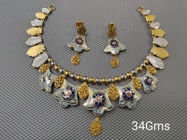 Eria Customised Chatai style gold Necklace