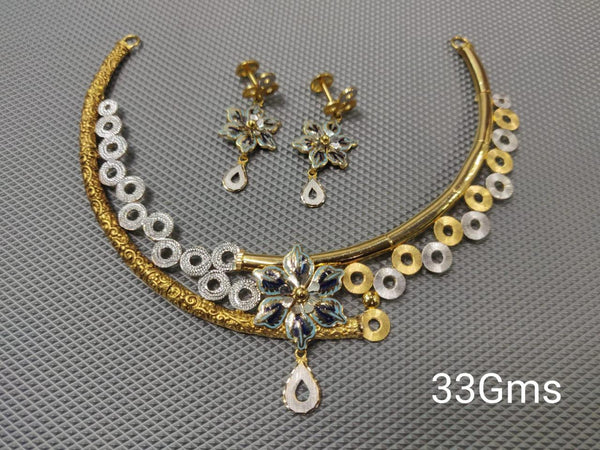 Eria Customised Chatai style gold Necklace