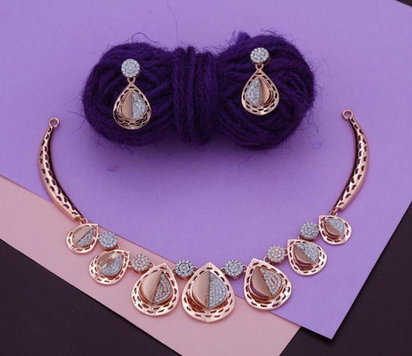 Eria Customised Rose gold Necklace