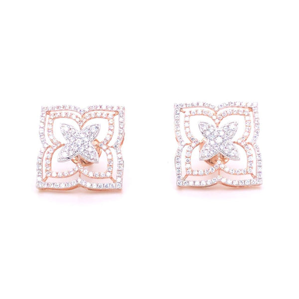 Eria Customised Rose gold stylish Earrings
