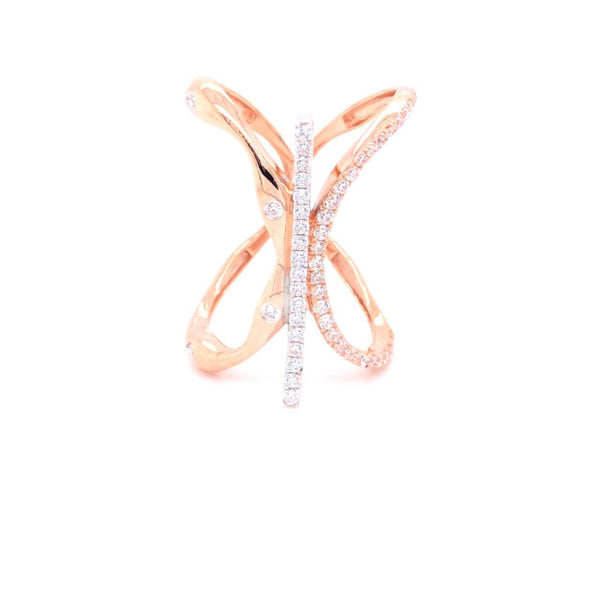 Eria Customised Rose gold stylish rings