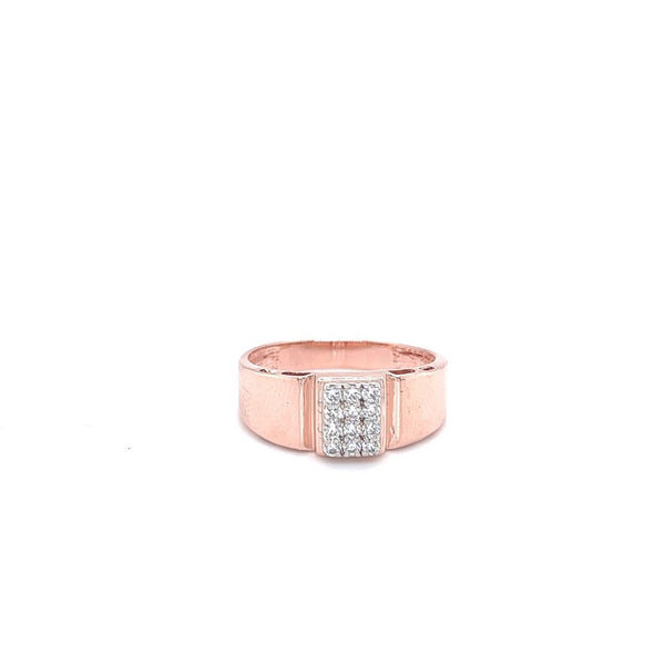 Eria Customised Rose gold stylish mens ring