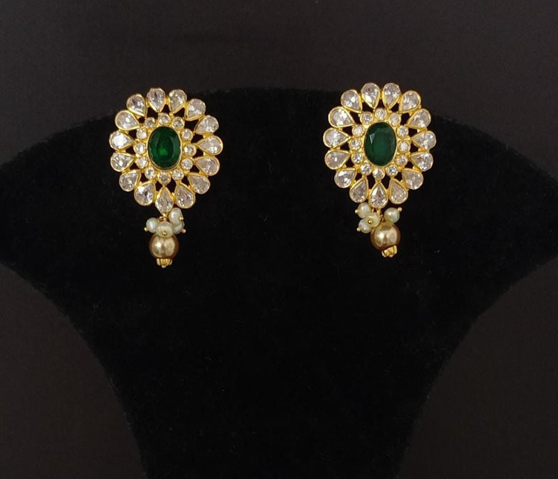 Eria Customised emerald gemstone earring