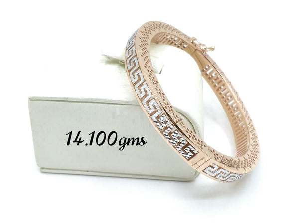 Eria Customised Rose gold mens bracelet