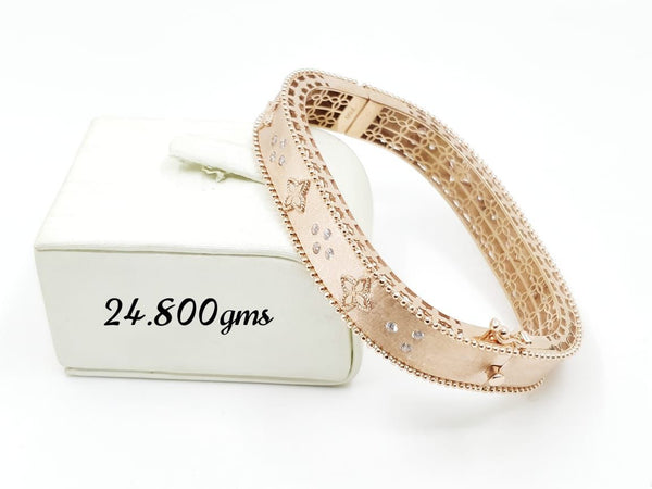 Eria Customised Rose gold Mens bracelet