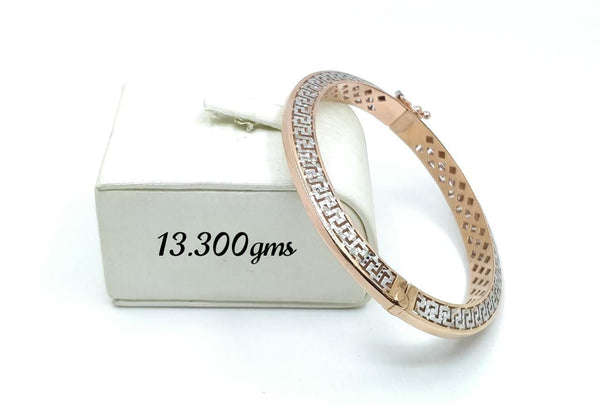 Eria Customised Rose gold mens bracelet