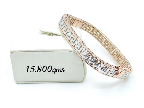 Eria Customised Rose gold Mens bracelet