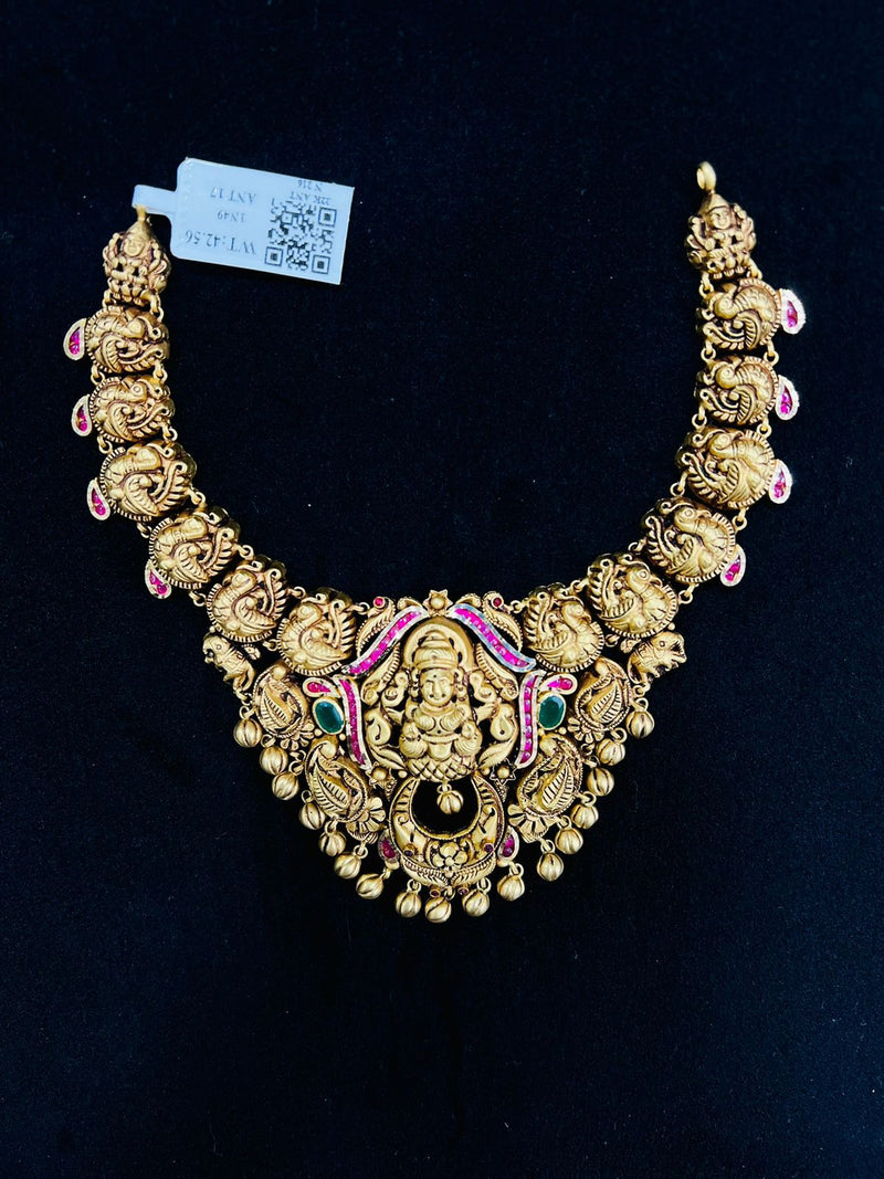 Eria Customised Temple jewellery necklace set