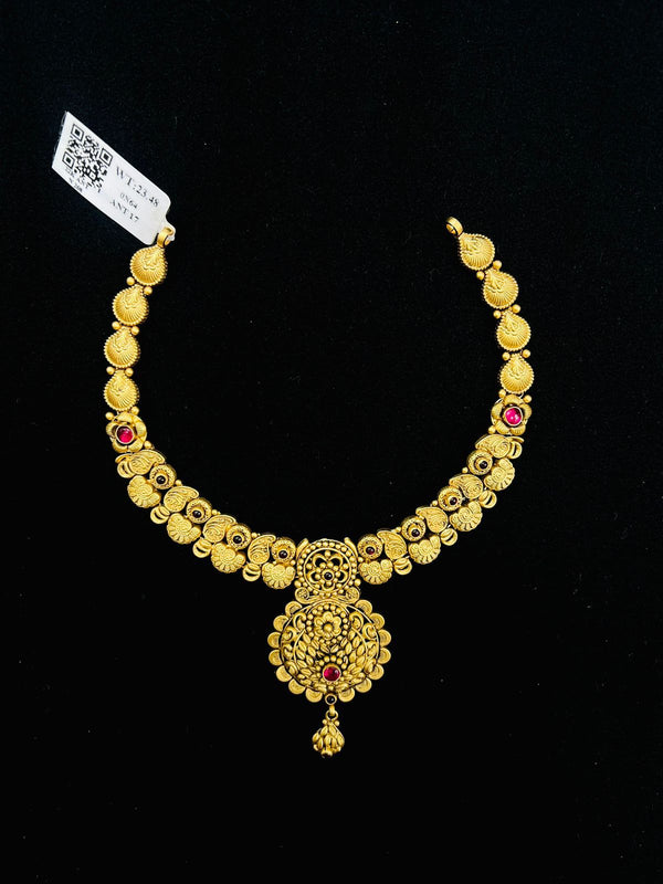 Eria Customised Temple jewellery necklace set