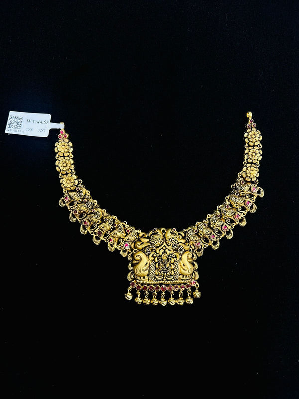 Eria Customised Temple jewellery necklace set