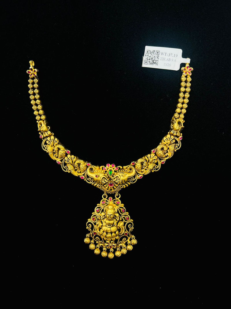 Eria Customised Temple jewellery necklace set