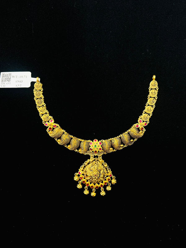 Eria Customised Temple jewellery necklace set