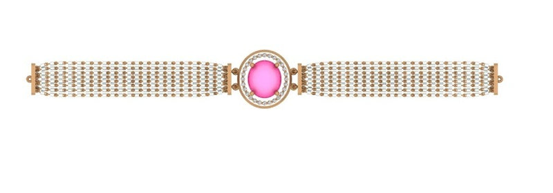 Eria Customised Rose gold bracelet