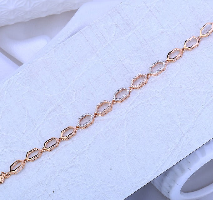 Eria Customised Rose gold bracelet