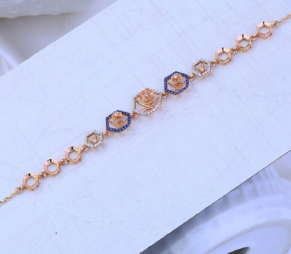Eria Customised Rose gold bracelet